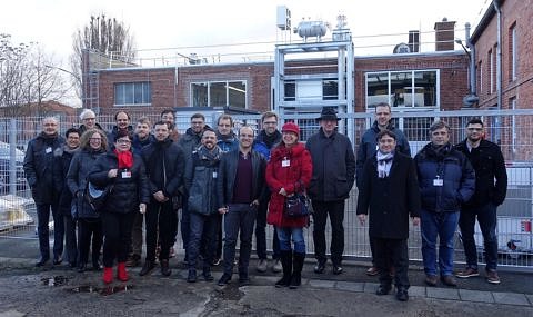 Group picture of the participants of the project meeting at AirLiquide in Frankfurt